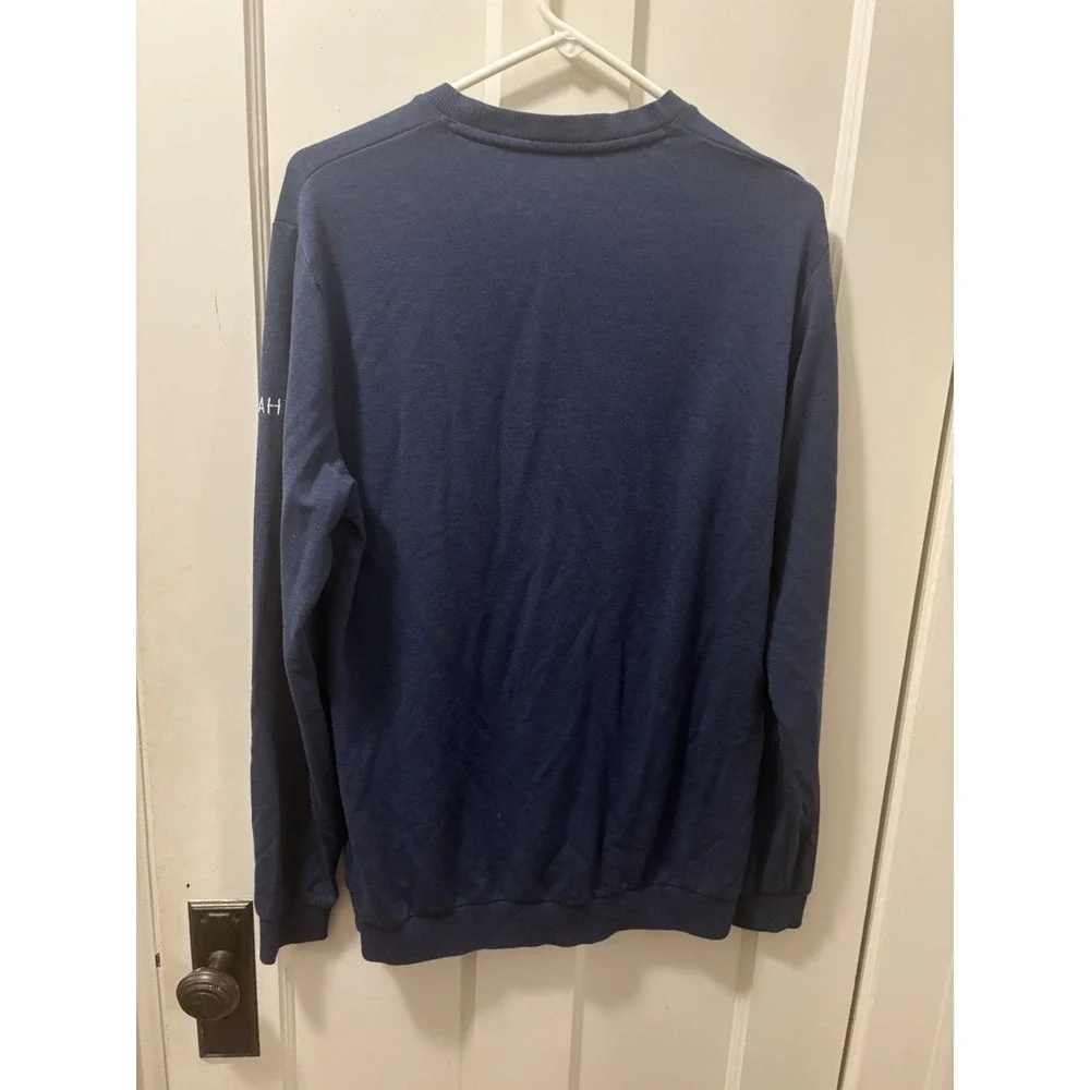 Travis Mathew Crew Neck Sweater‎ Sweatshirt Modal Blend Golf Sz Medium Logo